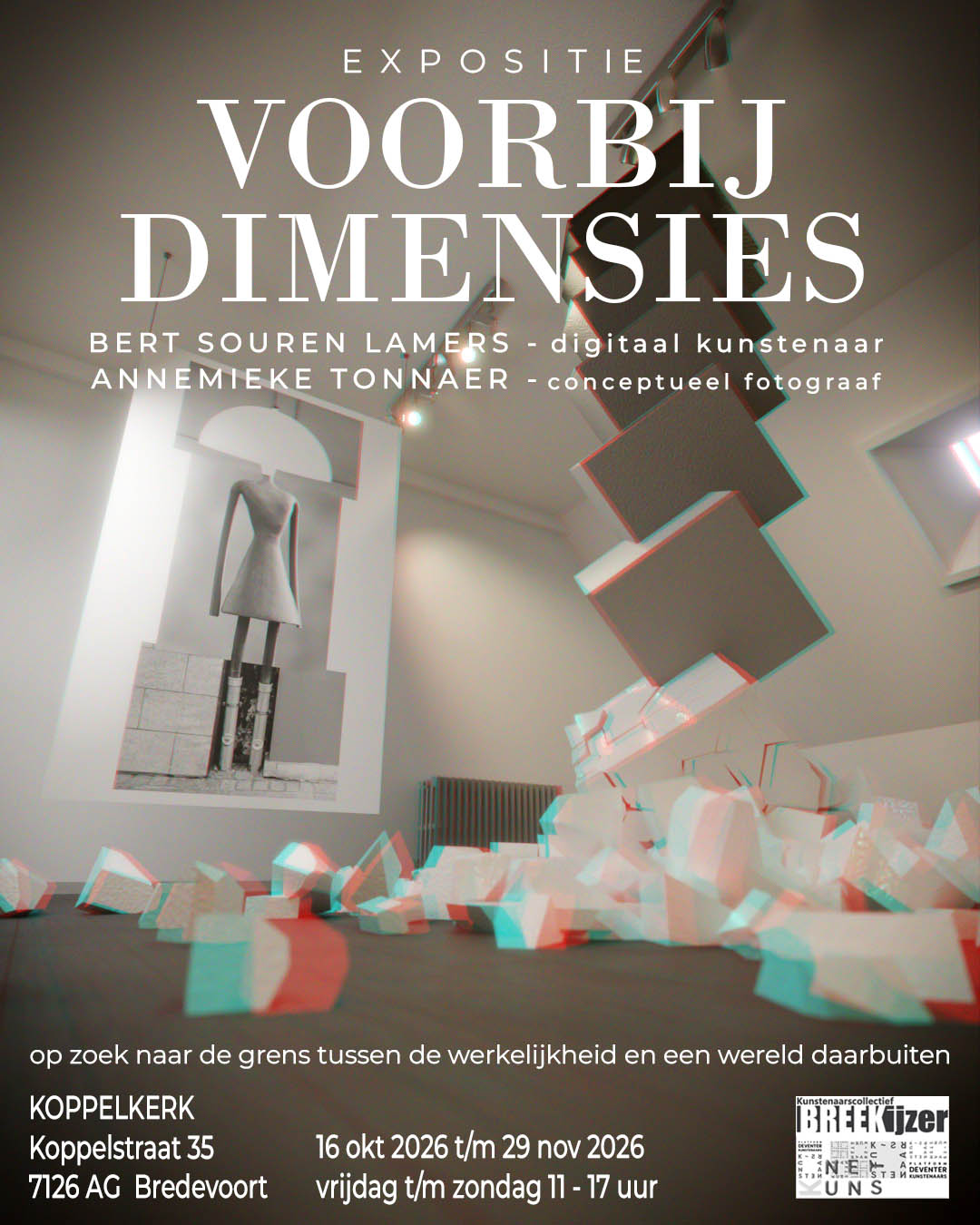 Flyer Voorbij Dimensies